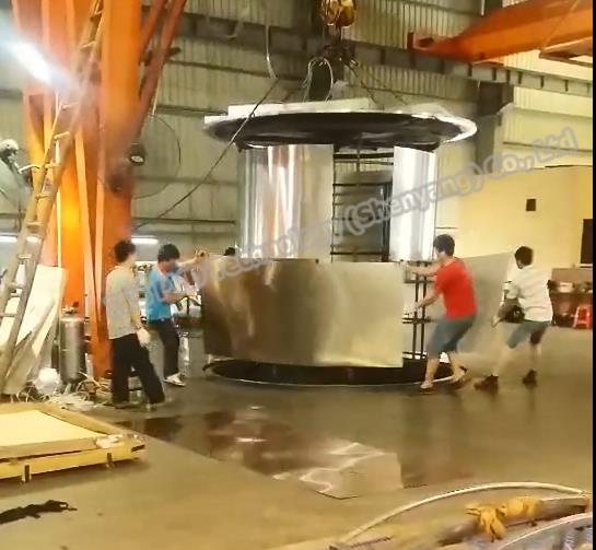 ZY-3433 Thin Stainless Steel Sheet PVD Coating Machine